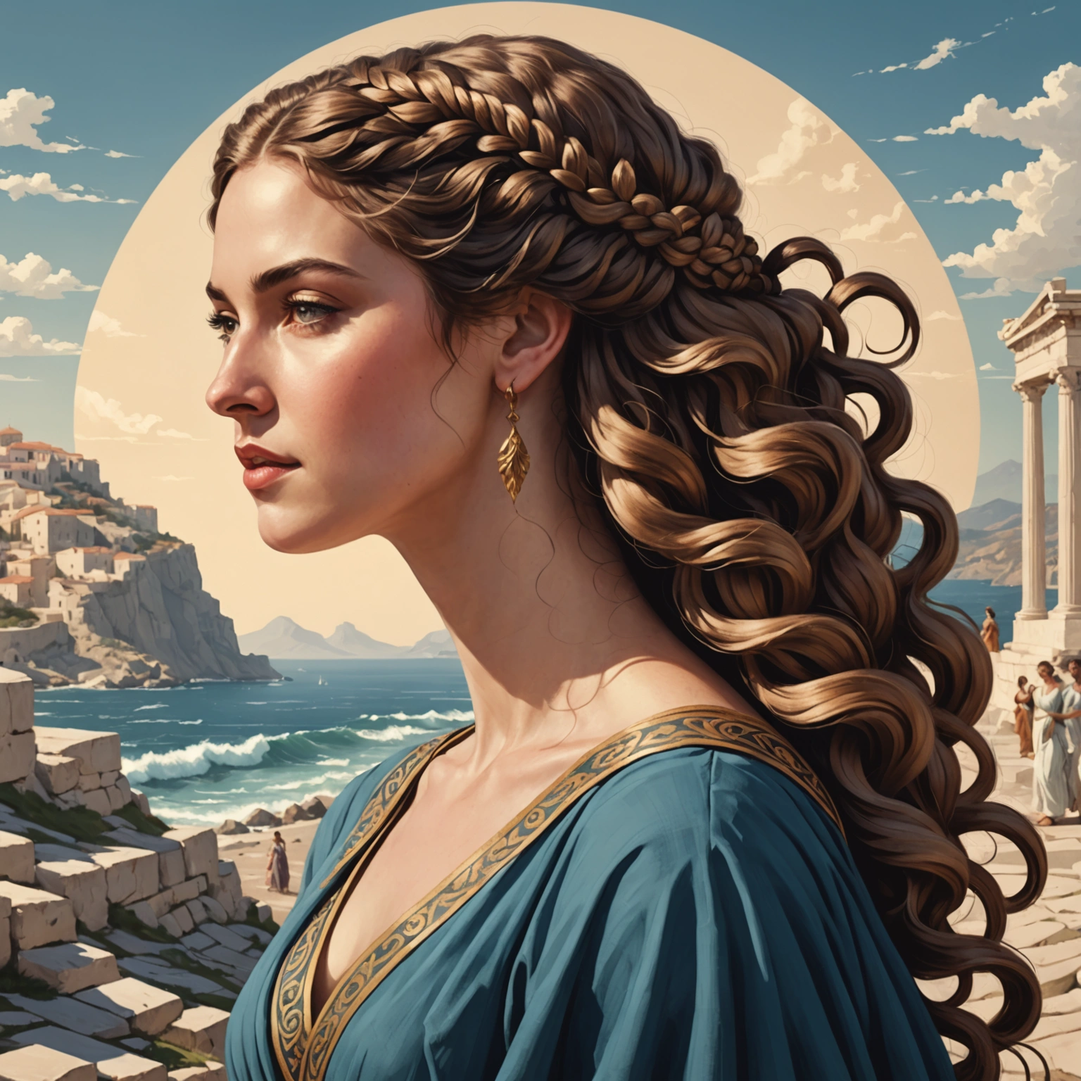 Греческие прически: античный стиль сегодня