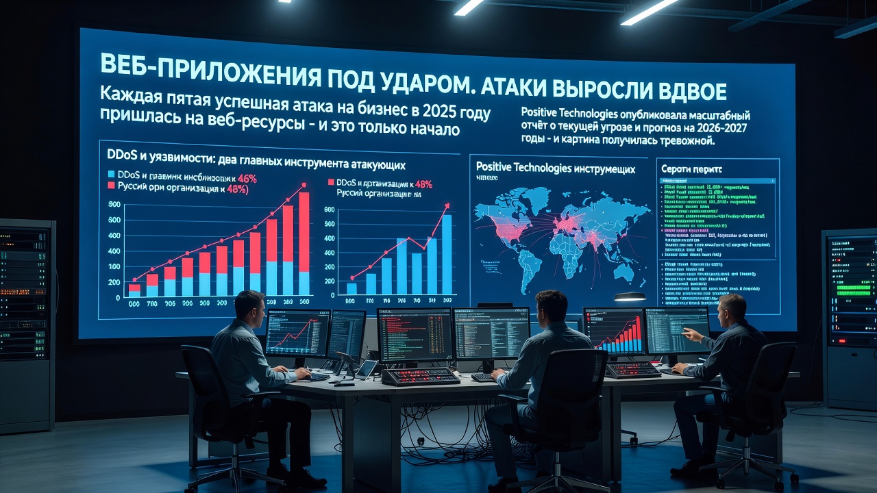 Веб-приложения под ударом. Атаки выросли вдвое