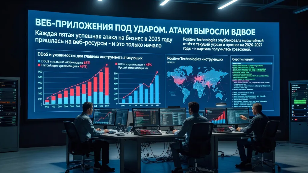 Веб-приложения под ударом. Атаки выросли вдвое